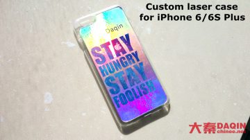 custom laser case for iPhone 6/6S Plus