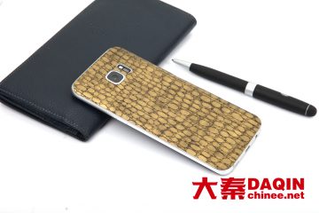 golden snake leather skin